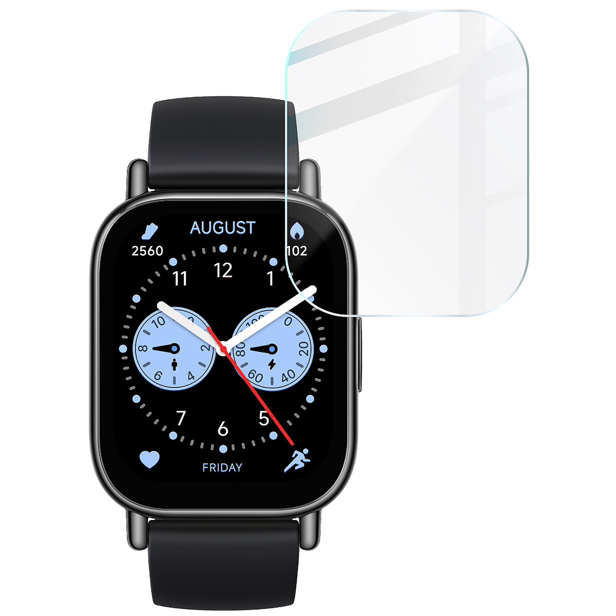 Przejrzystość szkła hartowanego Bizon Glass Watch Clear